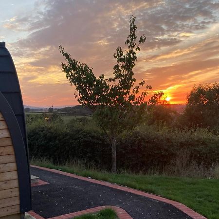 Rabbit Glamping Pod School House Farm Hotel Leighton  Eksteriør billede