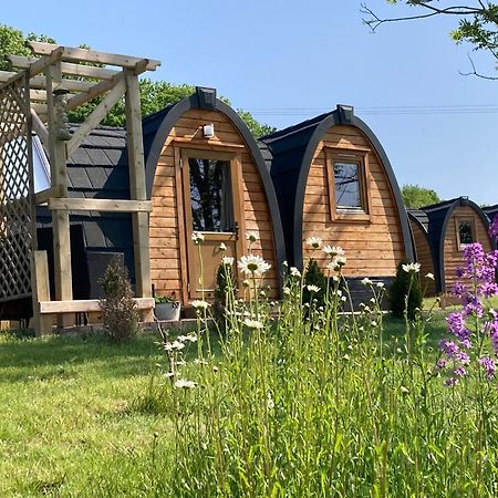 Rabbit Glamping Pod School House Farm Hotel Leighton  Eksteriør billede
